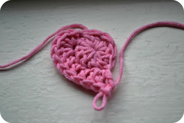 Crochet Heart Bunting