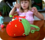 Strawberry Crochet Bag
