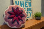 Crochet cushion free pattern
