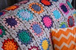 Crochet throw - finished 6